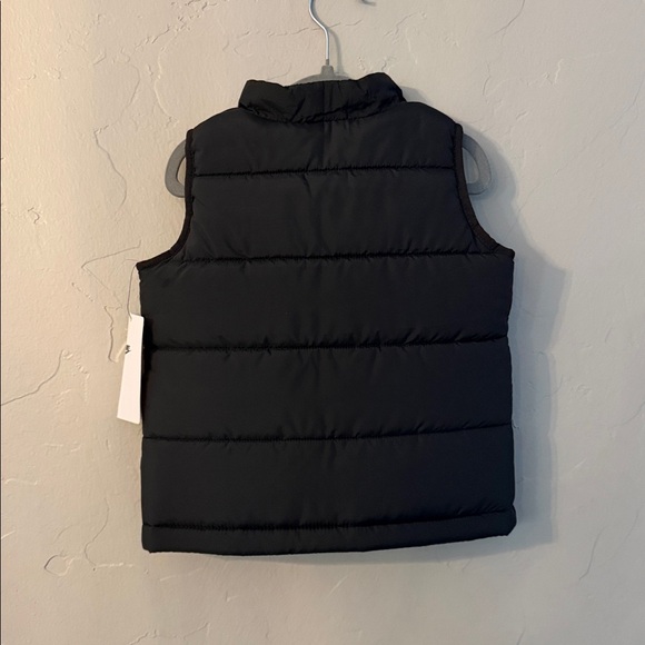 Nike Toddler Black Puffer Vest, 3T - Picture 2 of 3